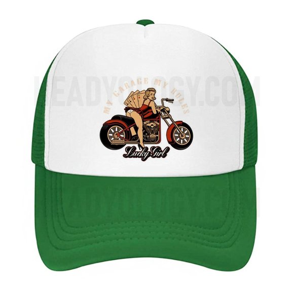 Naughty Girl Motorcycle Hats For Women (choose your color) - Picture 7 of 9